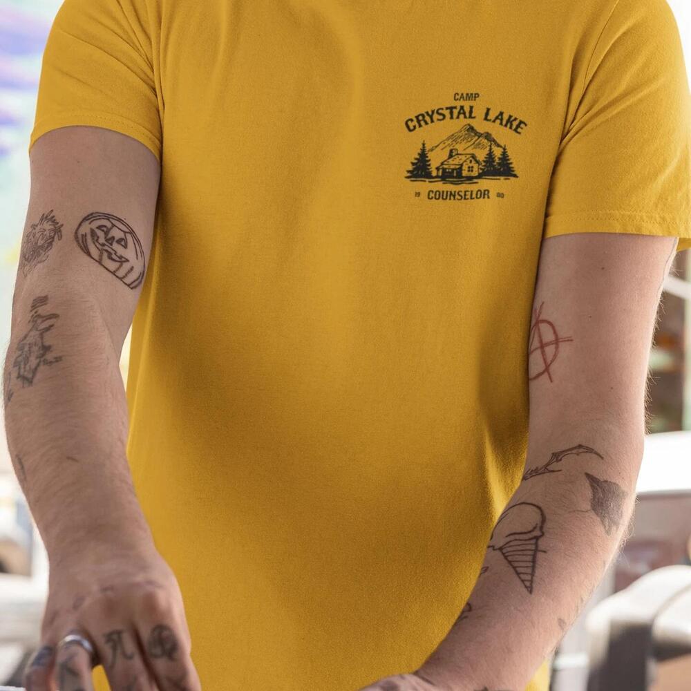 Camp Crystal Lake Counselor T Shirt Friday The 13Th Inspired